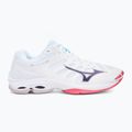 Încălțăminte de volei Mizuno Wave Voltage 2 white/violet indigo/camellia rose 2