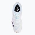 Încălțăminte de volei Mizuno Wave Voltage 2 white/violet indigo/camellia rose 5