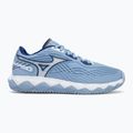 Încălțăminte de tenis pentru femei Mizuno Wave Enforce Tour 2 CC bel air blue/ white/ bellwether blue 2