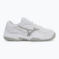 Încălțăminte de tenis pentru femei Mizuno Break Shot 5 CC white/ ultimate gray/ harbor mist 2