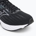 Încălțăminte de alergare pentru bărbați Mizuno Wave Inspire 21 black/silver/metallic gray 7