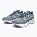 Încălțăminte de alergare pentru femei Mizuno Wave Inspire 21 tradewinds/white/neo mint 8