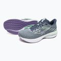 Încălțăminte de alergare pentru femei Mizuno Wave Inspire 21 tradewinds/white/neo mint 9