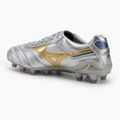 Încălțăminte de fotbal pentru bărbați Mizuno Morelia Dna Japan Md galaxy silver/gold/gold 3