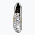 Încălțăminte de fotbal pentru bărbați Mizuno Morelia Dna Japan Md galaxy silver/gold/gold 5
