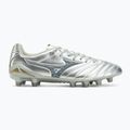 Încălțăminte de fotbal pentru bărbați Mizuno Monarcida Neo III Pro Md galaxy silver/8605 c 2