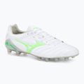Încălțăminte de fotbal pentru bărbați Mizuno Monarcida Neo III Pro Md white/neon green