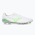 Încălțăminte de fotbal pentru bărbați Mizuno Monarcida Neo III Pro Md white/neon green 2