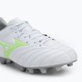 Încălțăminte de fotbal pentru bărbați Mizuno Monarcida Neo III Select Md white/neon green 7