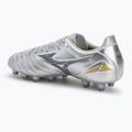 Încălțăminte de fotbal pentru bărbați Mizuno Morelia Neo IV Pro Md galaxy silver/8605 c/cool gray 3c 3