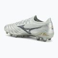 Încălțăminte de fotbal pentru bărbați Mizuno Morelia Neo IV β Japan Md galaxy silver/8605c/coolgray3c 3