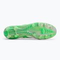 Încălțăminte de fotbal pentru bărbați Mizuno Morelia Neo IV β Japan Md white/neon green/cool gray 3c 4
