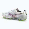 Încălțăminte de fotbal pentru bărbați Mizuno α II Pro Md white 3