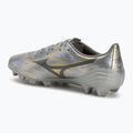 Încălțăminte de fotbal pentru bărbați Mizuno α II Select Md galaxy silver/8605 c/gold 3