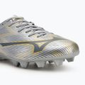 Încălțăminte de fotbal pentru bărbați Mizuno α II Select Md galaxy silver/8605 c/gold 7