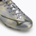 Încălțăminte de fotbal pentru copii Mizuno α II Select Jr Md galaxy silver/8605 c/gold 7