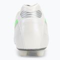 Încălțăminte de fotbal pentru bărbați Mizuno Morelia II Elite Md white/neon green/galaxy silver 6