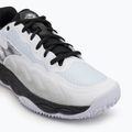 Încălțăminte de tenis pentru bărbați Mizuno Wave Enforce Court CC white/ black/ iron gate 7