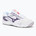 Încălțăminte de volei Mizuno Cyclone Speed 5 white/violet indigo/camellia rose