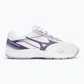 Încălțăminte de volei Mizuno Cyclone Speed 5 white/violet indigo/camellia rose 2