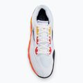Încălțăminte de tenis Mizuno Wave Enforce Tour 6 AC white/fiery coral 2/citrus 5