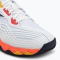 Încălțăminte de tenis Mizuno Wave Enforce Tour 6 AC white/fiery coral 2/citrus 7