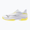 Încălțăminte de padel pentru femei Mizuno Wave Exceed Court Padel W white/black send/lemon tonic 8