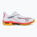 Încălțăminte de tenis Mizuno Wave Exceed Tour 6 CC white/baritone blue/fiery coral 2 2