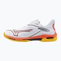 Încălțăminte de tenis Mizuno Wave Exceed Tour 6 CC white/baritone blue/fiery coral 2