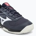 Încălțăminte de tenis Mizuno Break Shot 5 CC odyssey gray/white/blue granite 7
