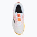 Încălțăminte de tenis pentru copii Mizuno Break Shot 5 Jr CC white/calypso coral/citrus 5