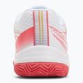Încălțăminte de tenis pentru copii Mizuno Break Shot 5 Jr CC white/blue granite/calypso coral 6