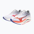 Încălțăminte de alergare pentru bărbați  Mizuno Wave Rebellion Flash 3 white/fiery coral 2/iris bloom 8