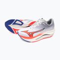 Încălțăminte de alergare pentru bărbați  Mizuno Wave Rebellion Flash 3 white/fiery coral 2/iris bloom 9