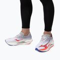 Încălțăminte de alergare pentru bărbați  Mizuno Wave Rebellion Flash 3 white/fiery coral 2/iris bloom 10