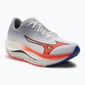 Încălțăminte de alergare pentru bărbați  Mizuno Wave Rebellion Flash 3 white/fiery coral 2/iris bloom