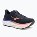 Încălțăminte de alergare pentru femei  Mizuno Wave Sky 9 odyssey gray/striking coral/iris bloom