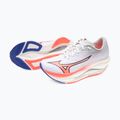 Încălțăminte de alergare pentru femei Mizuno Wave Rebellion Flash 3 white/striking coral/iris bloom 16