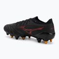 Încălțăminte de fotbal pentru bărbați Mizuno Morelia Neo IV Β Japan Mix black/morelia 40th red/black 3