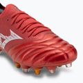 Încălțăminte de fotbal pentru bărbați Mizuno Morelia Neo IV Β Japan Mix morelia 40th red/white/black 7