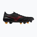 Încălțăminte de fotbal pentru bărbați Mizuno Morelia Neo IV Beta Elite Mix SG black/morelia 40th red/black