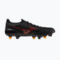 Încălțăminte de fotbal pentru bărbați Mizuno Morelia Neo IV Beta Elite Mix SG black/morelia 40th red/black 2