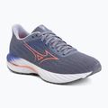 Încălțăminte de alergare pentru femei Mizuno Wave Inspire 21 blue granite/striking coral/irisbloom