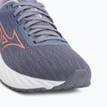 Încălțăminte de alergare pentru femei Mizuno Wave Inspire 21 blue granite/striking coral/irisbloom 7