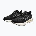 Încălțăminte de alergare pentru femei  Mizuno Wave Inspire 21 black/white/vibrant yellow 8