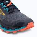 Încălțăminte de alergare pentru bărbați  Mizuno Wave Mujin 11 odyssey gray/citrus/fiery coral 2 7