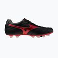Încălțăminte de fotbal pentru bărbați Mizuno Morelia II Elite FG black/morelia 40th red/black sand 9