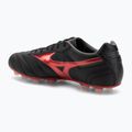 Încălțăminte de fotbal pentru bărbați Mizuno Morelia II Elite FG black/morelia 40th red/black sand 3