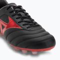 Încălțăminte de fotbal pentru bărbați Mizuno Morelia II Elite FG black/morelia 40th red/black sand 7