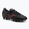 Încălțăminte de fotbal pentru bărbați Mizuno Morelia Neo IV Pro MD black/morelia 40th red/black